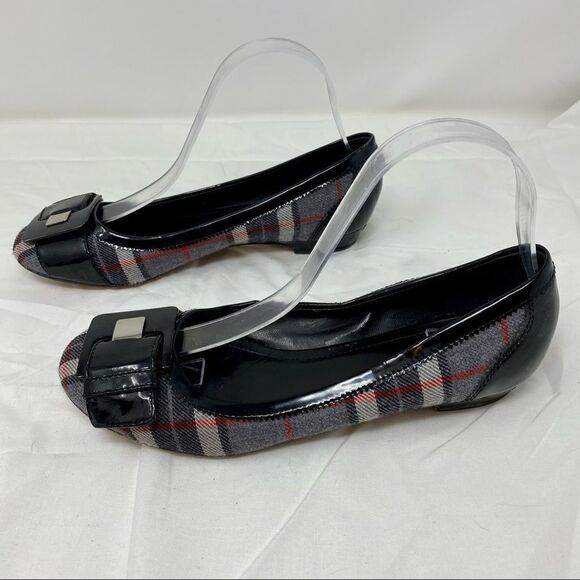 Franco Sarto Shoes - Franco Sarto Cameo Plaid Flats- Size 8